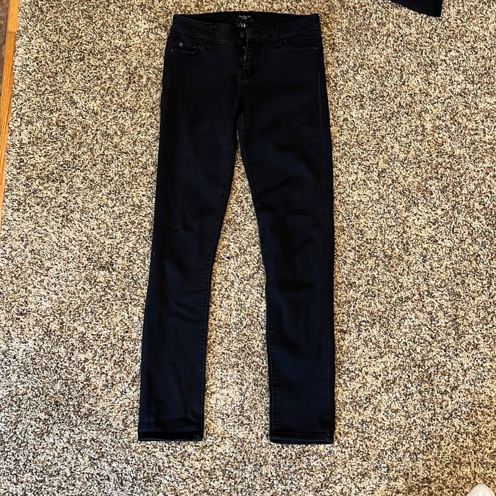 Black jeggings